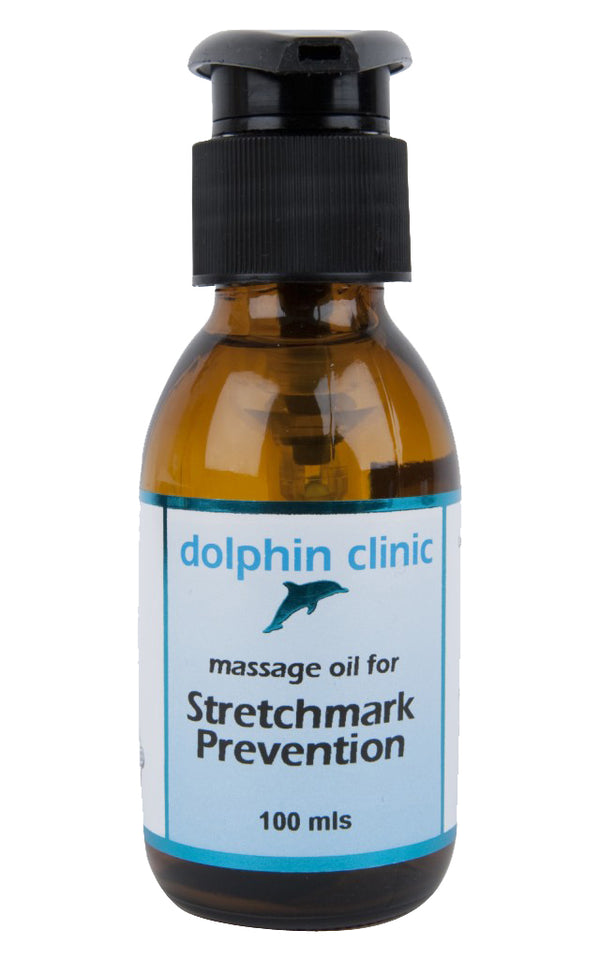 Dolphin Clinic Luxury Massage Oil - Stretchmark Prevention (100ml)