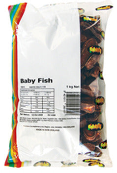 Rainbow Confectionery Baby Choc Fish Bulk Bag 1kg