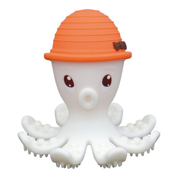 Mombella: Octopus Teething Toy - Orange