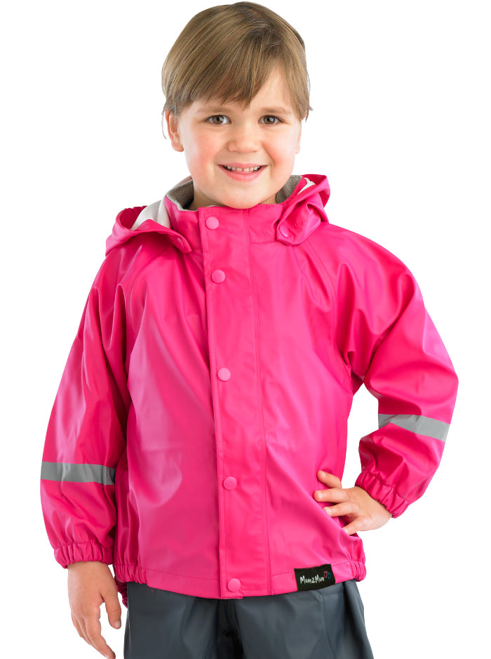 Mum 2 Mum: Rainwear Jacket - Hot Pink (4 years)