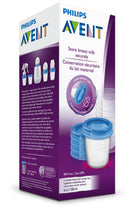 Avent: Milk Storage Cups - 180ml (5 Pack)