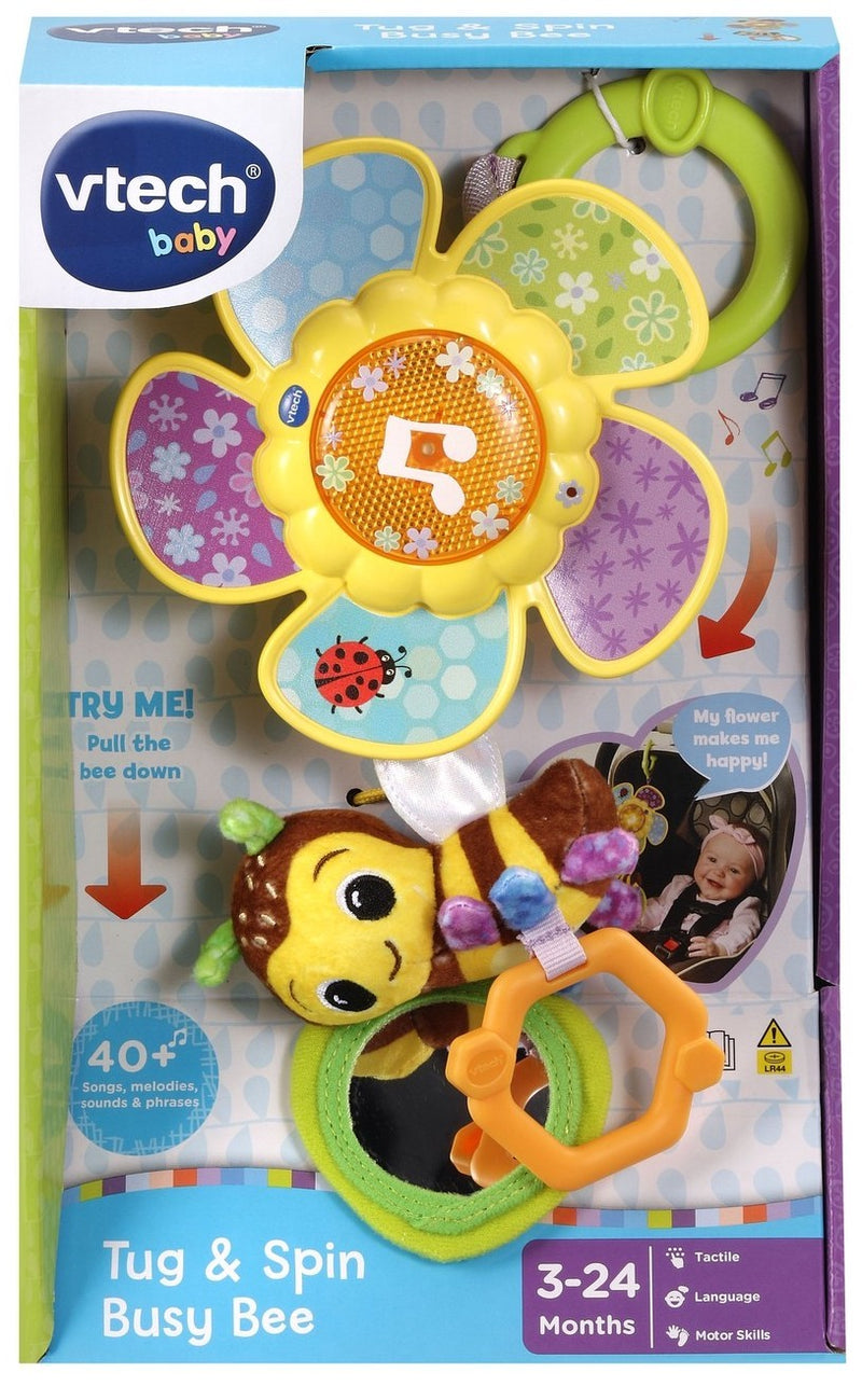 Vtech Baby: Tug & Spin Busy Bee