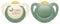 NUK: For Nature Latex Soother - Green (18-36 months) (2 Pack)