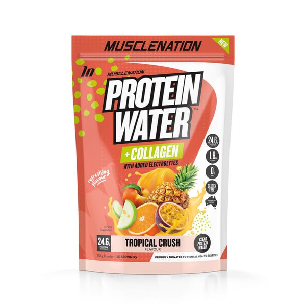 Muscle Nation Protein Water + Collagen - Tropical Crush