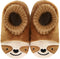 SnuggUps: Toddler Animal Slippers - Sloth (Small)
