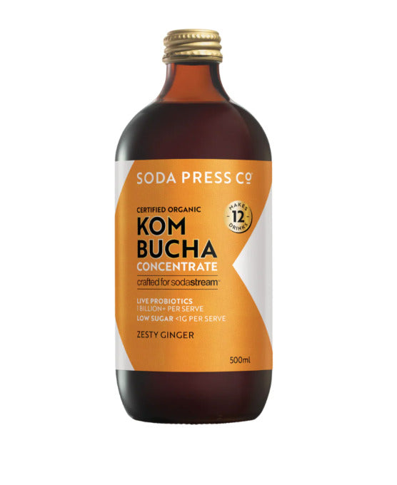 SodaStream: Soda Press Zesty Ginger Kombucha