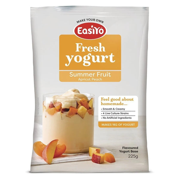 EasiYo: Everyday Range Yogurt Base - Summer Fruits 225g (8 Pack)