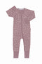 Bonds: Long Sleeve Poodelette Wondersuit - Ditsy Dots Munroe Mauve (Size 00)