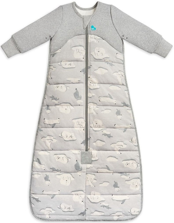 Love to Dream: Sleep Bag Cold 3.5 TOG - South Pole Grey (Large) (18-36 Months)