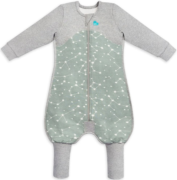 Love to Dream: Sleep Suit Organic Long Sleeve 1.0 TOG - Stellar Olive (6-12 Months)