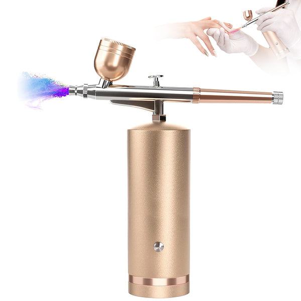 Rechargeable High-Pressure Air Brush Set with Cleaning Brush