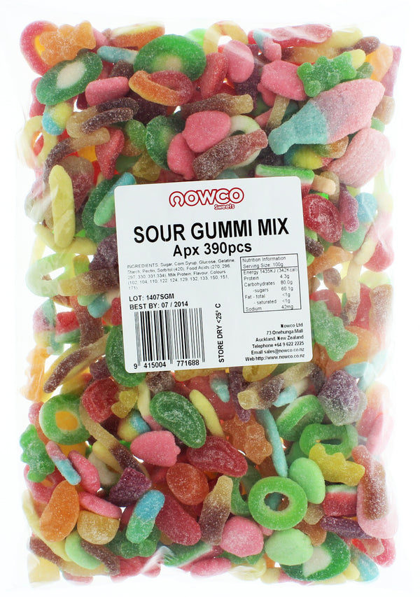 Nowco: Sour Gummi Mix - 1.9kg