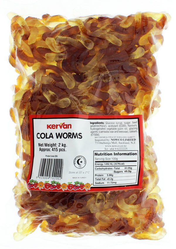 Kervan: Cola Worms Bulk Bag - 2kg