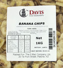 Davis Banana Chips (1kg)