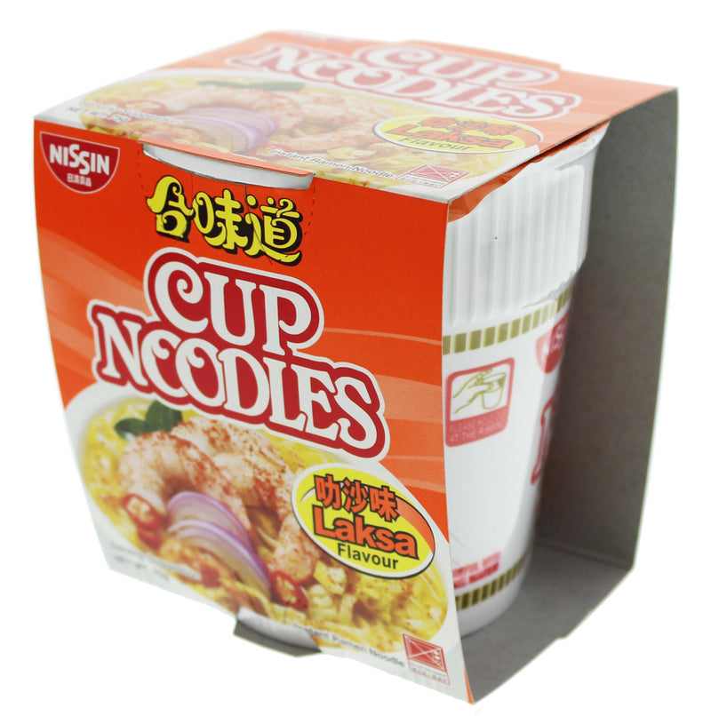 Nissin Laksa Cup Noodles 75g (12 Pack)