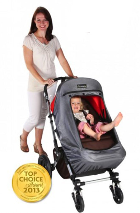 SnoozeShade: Plus Deluxe Blackout Buggy Shade Cover