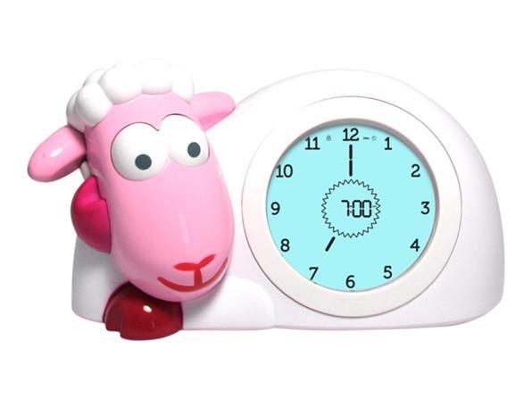 Zazu: Sam the Sheep Sleep Trainer Clock - Pink