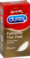 Durex: Fetherlite Thin Feel Condoms (12 Pack)