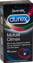 Durex: Mutual Climax Condoms (10 Pack)