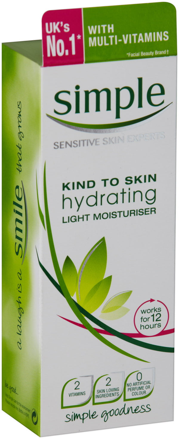 Simple: Kind To Skin Hydrating Light Moisturiser (125ml)
