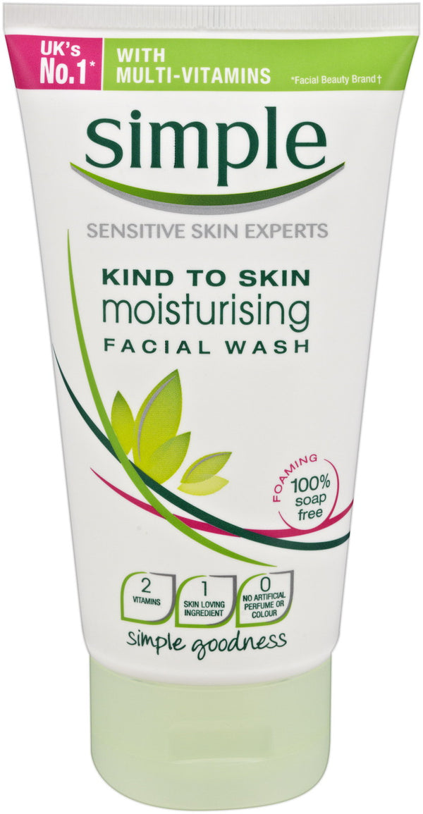 Simple: Kind to Skin Moisturising Facial Wash (150ml)