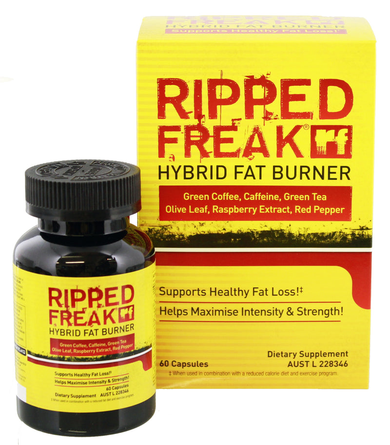 Ripped Freak Hybrid Supplement Fat Burner x 60 Capsules