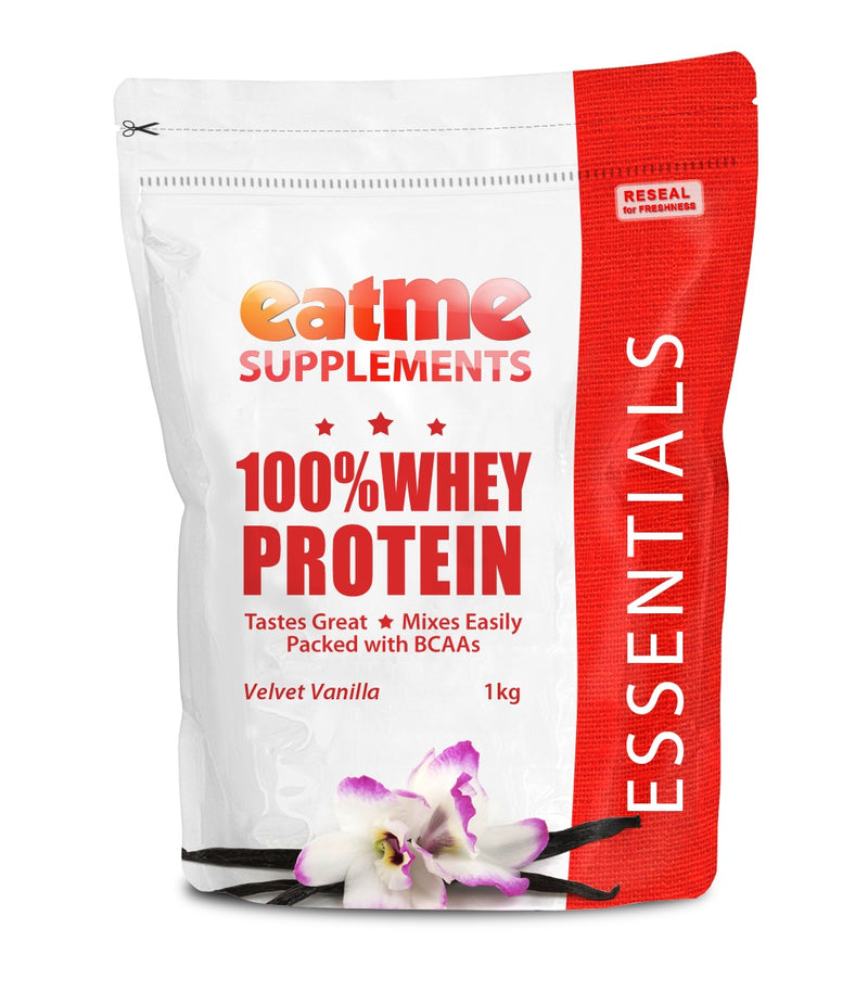 EatMe NZ 100% Whey Protein - Velvet Vanilla - 1kg