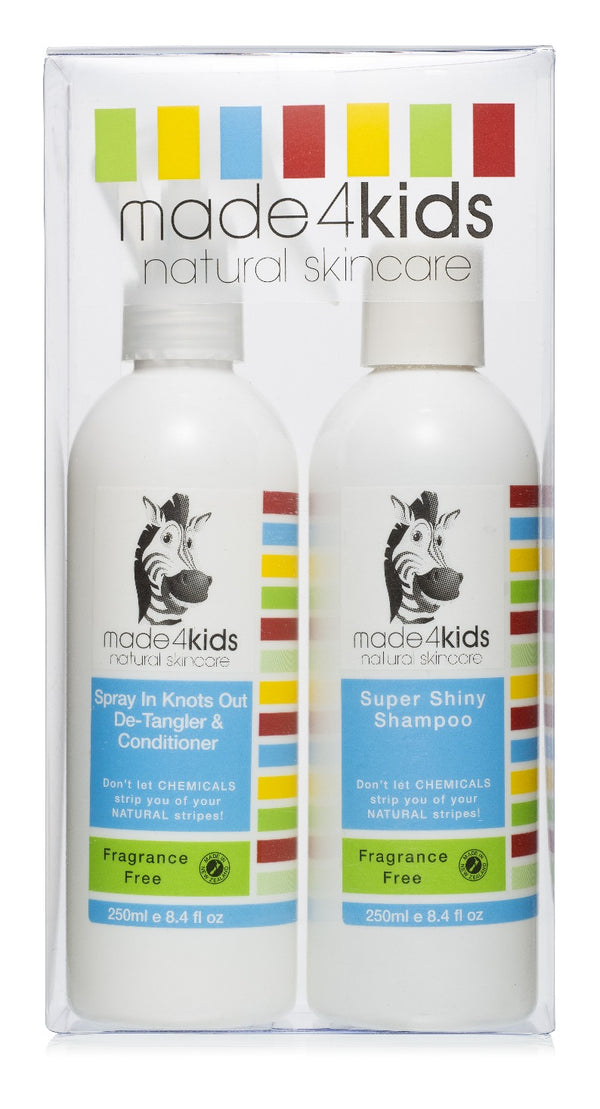 Made4Kids - Mini Gift Pack - Shampoo & Conditioner (Fragrance Free)