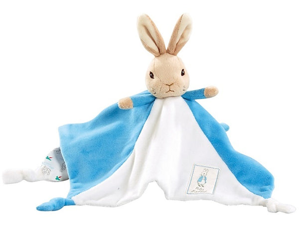 Beatrix Potter: Peter Rabbit Baby Comforter - Blue