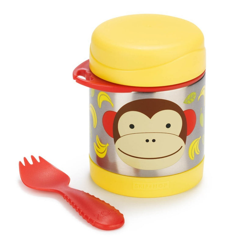 Skip Hop: Zoo Insulated Food Jar - Monkey