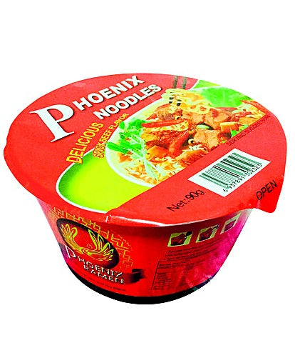 Phoenix Bowl Noodles - Spicy Beef (24pk)