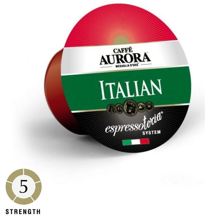 Caffe Aurora Italian Blend Coffee Capsules (12 x 12pk)