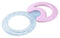 NUK: Cooling Teething Ring Set - Pink
