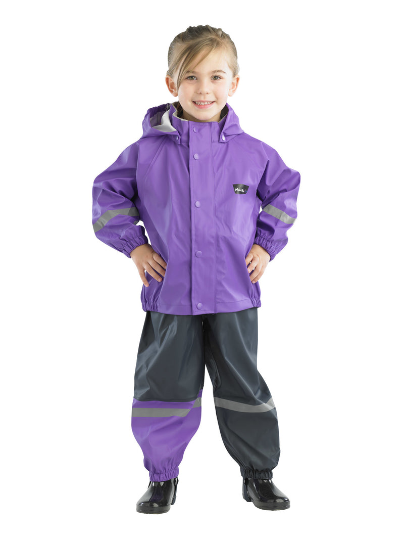 Mum 2 Mum: Rainwear Jacket - Purple (12 months)