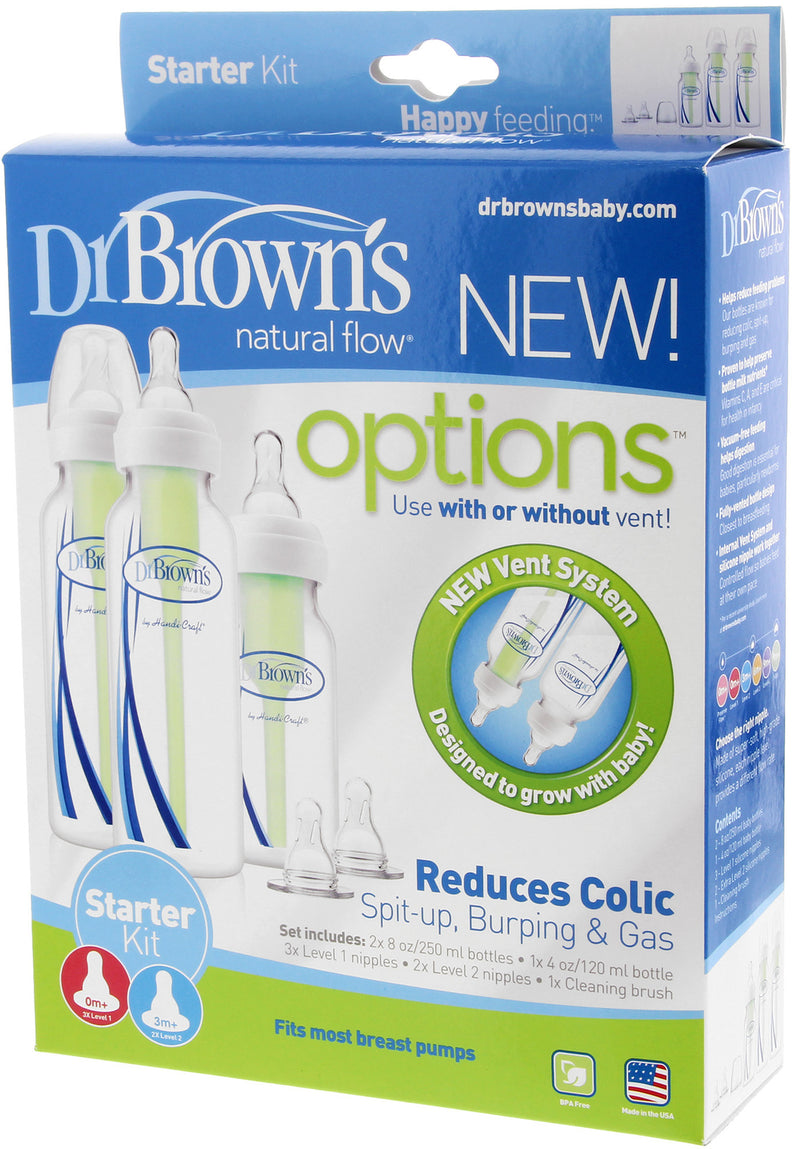 Dr Brown's: Bottle Feeding Starter Kit - Narrow Neck