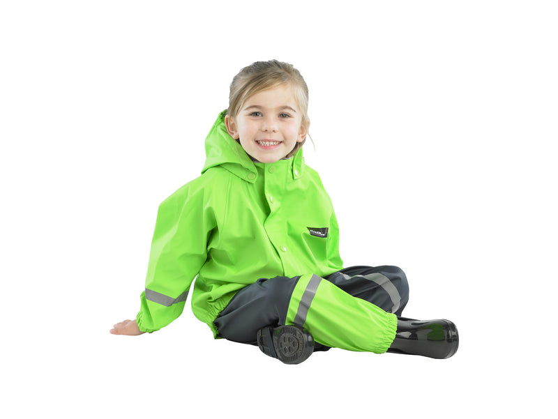 Mum 2 Mum: Rainwear Jacket - Lime (12 months) in Green