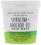 Organik Botanik Hair Mask Tub - Spirulina & Avocado (200gm)