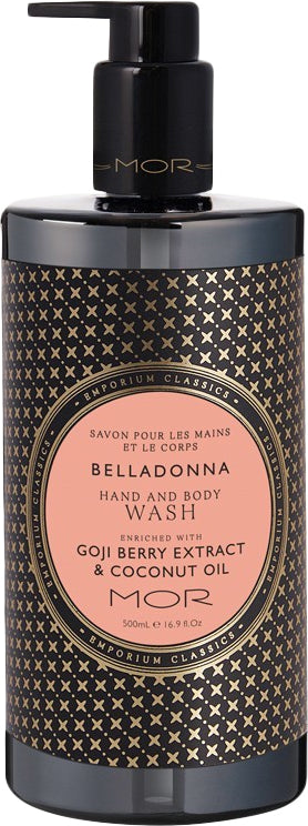 MOR Emporium Classics: Hand & Body Wash - Belladonna (500ml)