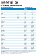 Horleys ICE Whey Protein Isolate Powder - Elite Range - Chocolate (1kg)
