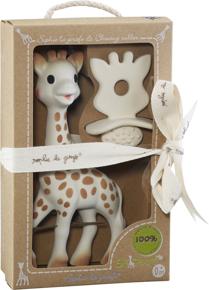 Vulli: So'Pure Sophie the Giraffe and Natural Teether Set