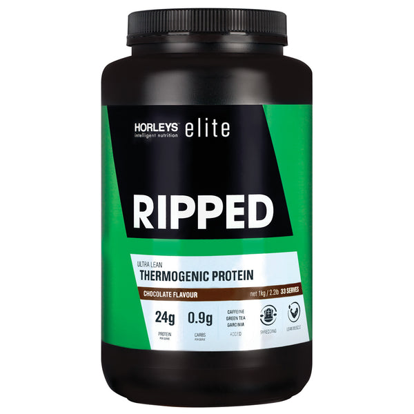 Horleys Ripped Thermogenic Protein - Chocolate (1kg)