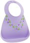 Make My Day: Silicone Baby Bib - Jewel Purple