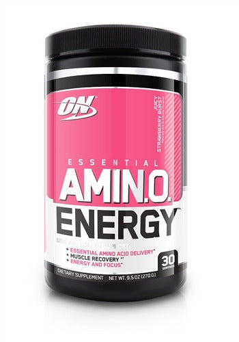 Optimum Nutrition Amino Energy Drink - Juicy Strawberry (30 Serves)