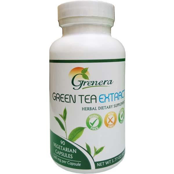 Grenera Green Tea Extract Capsules (90 Caps)