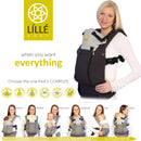 Lillebaby: Complete All Seasons Baby Carrier - Charcoal