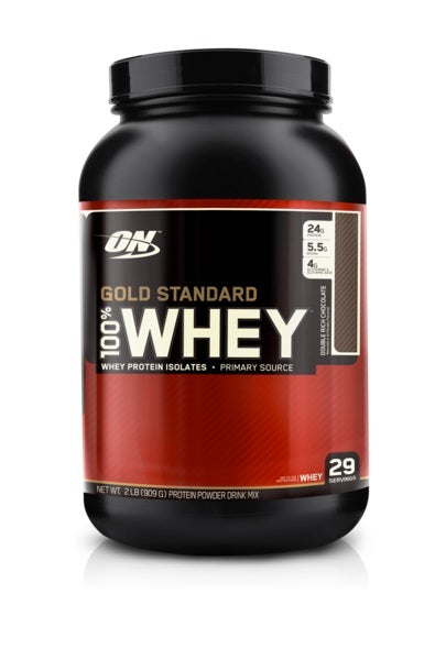 Optimum Nutrition Gold Standard 100% Whey - Double Rich Chocolate (907g)