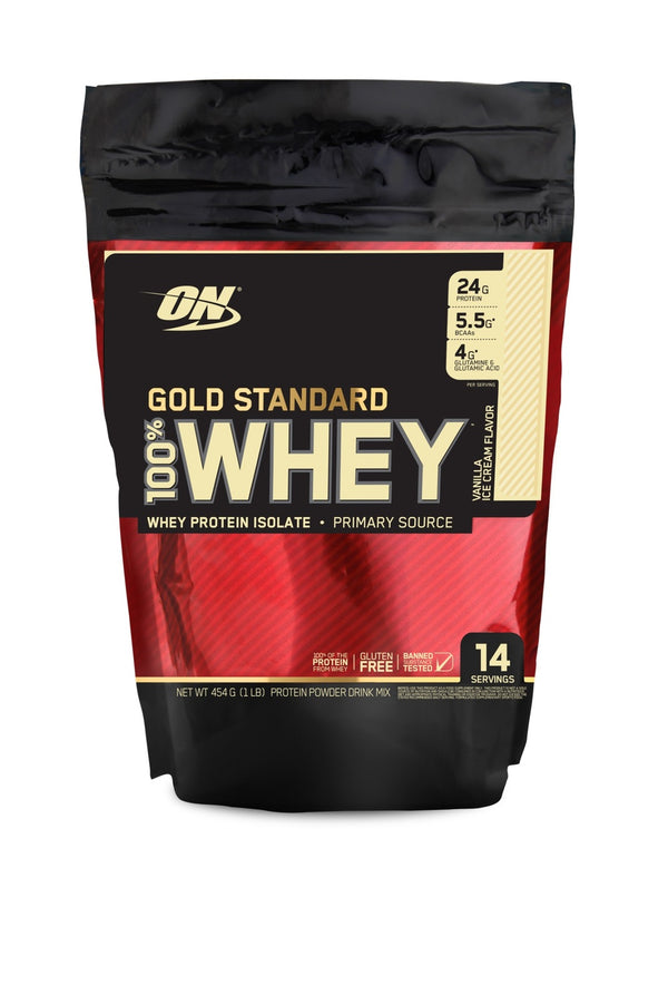 Optimum Nutrition Gold Standard 100% Whey - Vanilla Ice Cream (454g)
