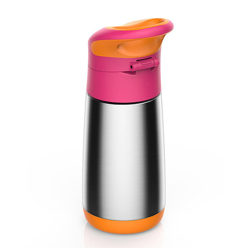 B.box Insulated Drink Bottle - Strawberry Shake (350ml)