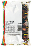 Rainbow Confectionery: Baby Choc Fish 1kg