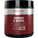 Musashi Shred & Burn Protein Powder - Vanilla Milkshake (340g)